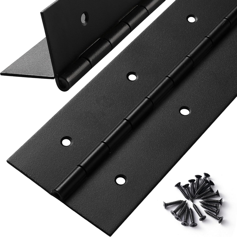 Furniture Hardware Replacement Parts - Charnières de piano noires de 6