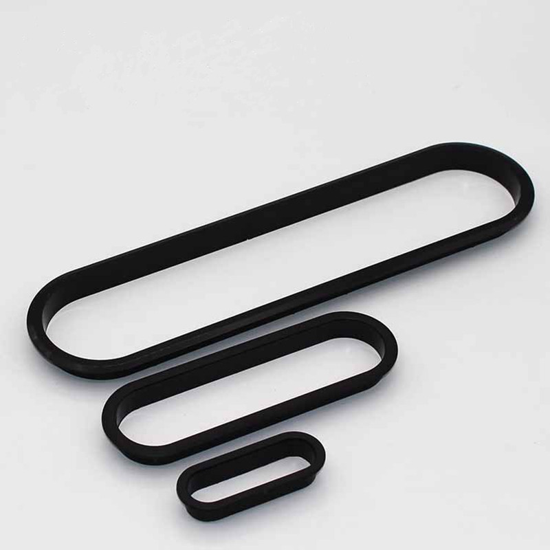 Furniture Hardware Design - Lot de 2 passe-câbles ovales en