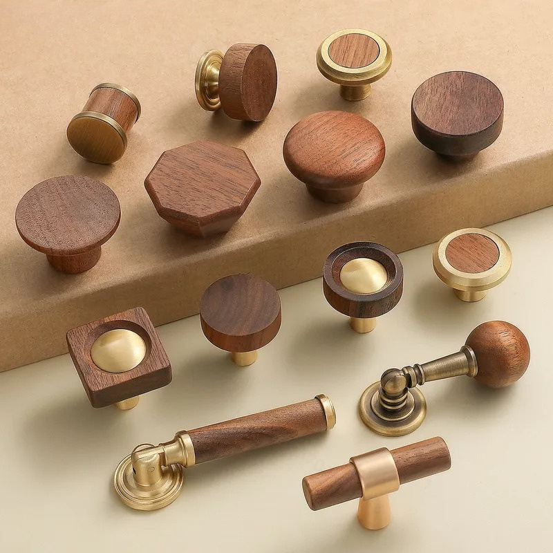 Cabinet Knob Round - Poignée de porte de placard en
