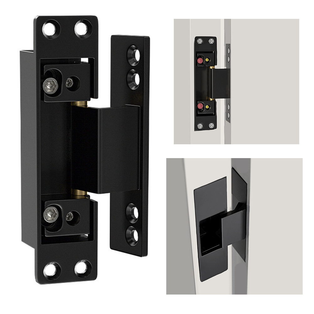 Furniture Hardware Replacement Parts - 1 pièce Charnières de porte noires