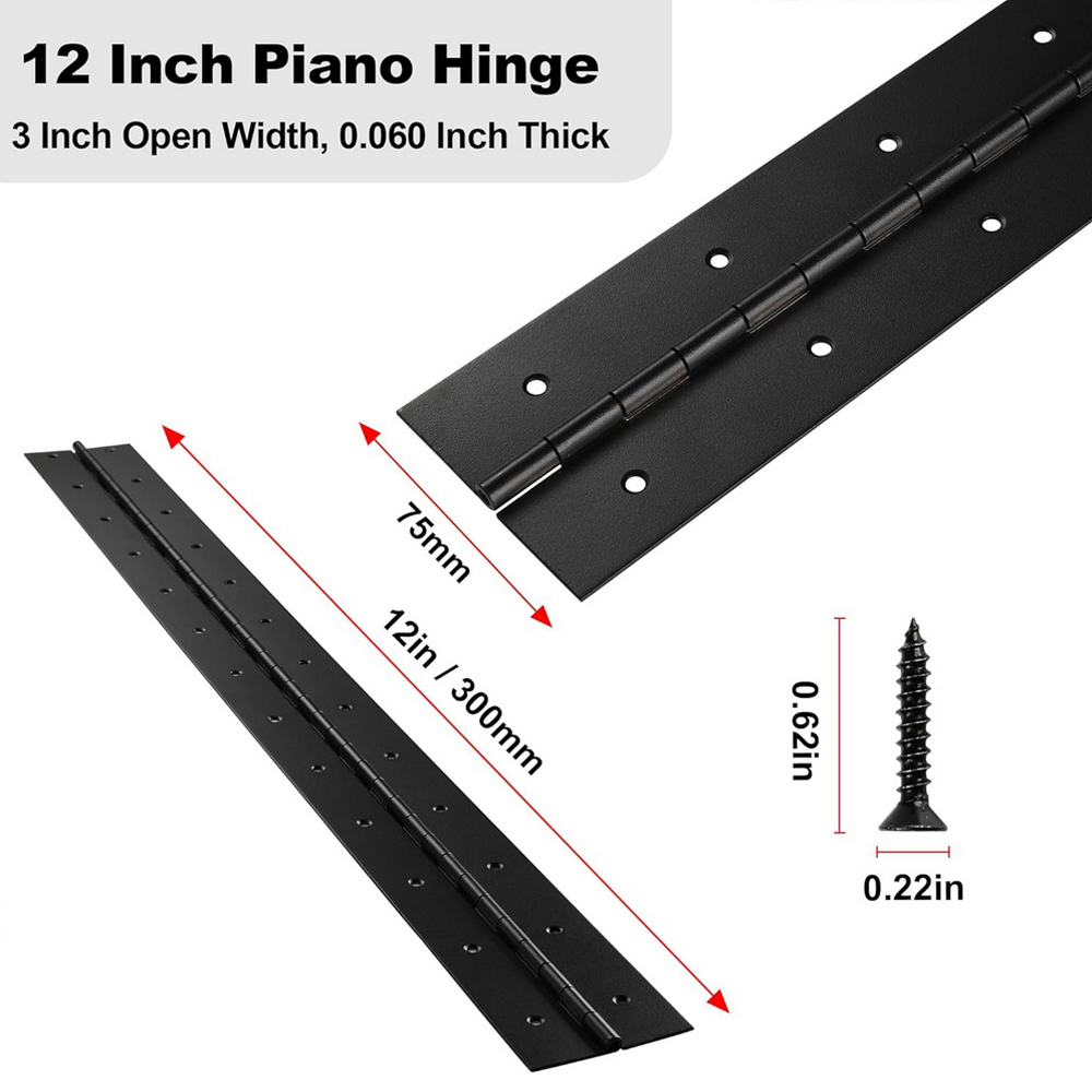 Charnières de piano noires de  - Furniture Hardware Replacement Parts avis et prix