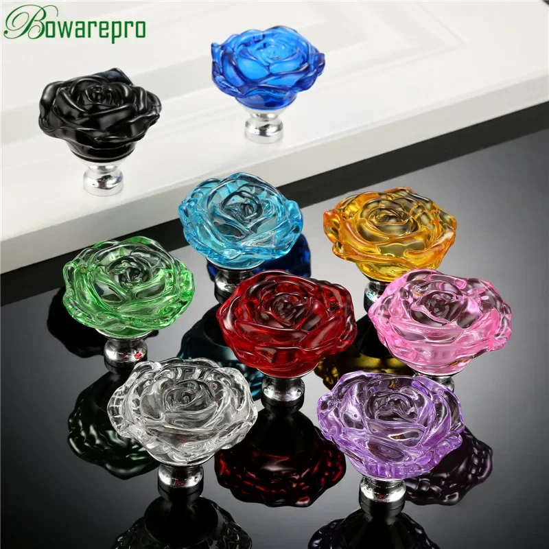 Bowarepro 50MM cristal Rose ve - Cabinet Knob Round avis et prix