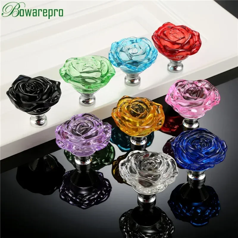Bowarepro 50MM cristal Rose ve - Cabinet Knob Round avis et prix