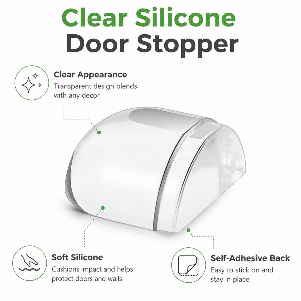 Butée de porte transparente en - Furniture Hardware Factory avis et prix