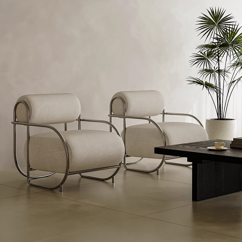 Canapé simple en acier inoxyda - Furniture Hardware Business avis et prix